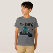 D-DAY 1944年6月6日 Tシャツ (正面フル)