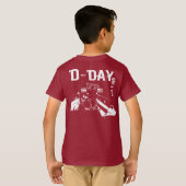 D-DAY 1944年6月6日 Tシャツ (裏面フル)