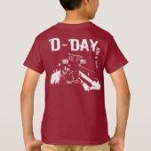 D-DAY 1944年6月6日 Tシャツ (裏面)