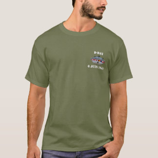D-Day 6 juin 1944 Vert Tシャツ