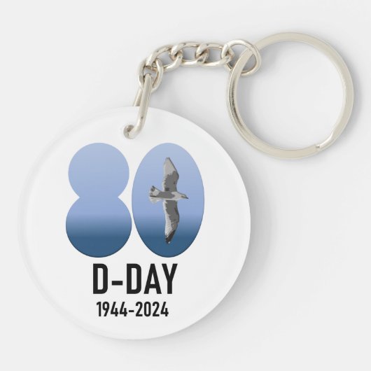 D-Day 80 - 1944-2024 キーホルダー (裏面)