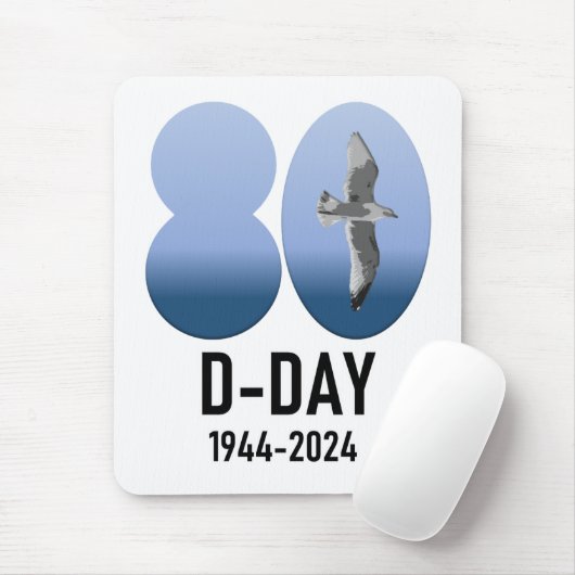 D-Day 80 - 1944-2024 マウスパッド (マウス)