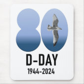 D-Day 80 - 1944-2024 マウスパッド (正面)