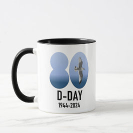 D-Day 80 - 1944-2024 マグカップ