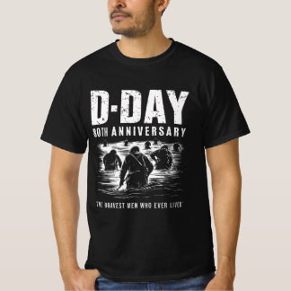 D-Day 80th Anniversary – 勇敢な男たち Tシャツ