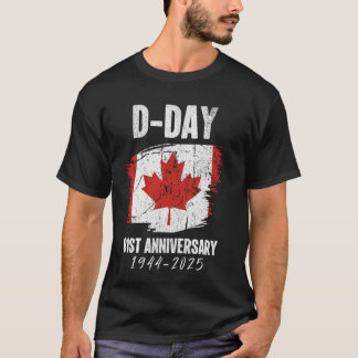 D-Day 81周年記念日 1944-2025 ベテラン Tシャツ