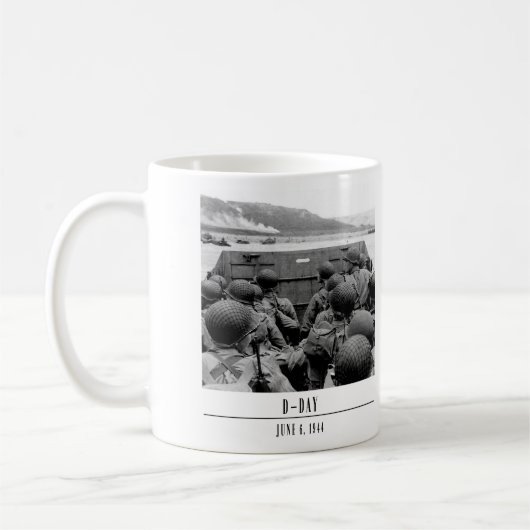 D-DAY, June 6, 1944 コーヒーマグカップ (左)