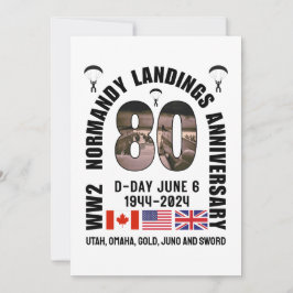 D-DAY NORMANDY LANDINGS第2次世界大戦80周年 シーズンカード