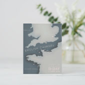 D-Day Operation overlord Military poster. ポストカード (スタンド正面)