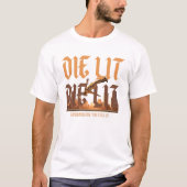 D*E点灯 Tシャツ (正面)
