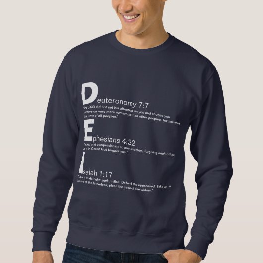 D.E.I.Tシャツ スウェットシャツ (正面)