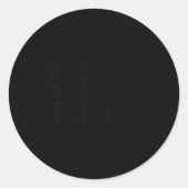 D E Is For Emmett Name Student Kindergarten  ラウンドシール (正面)