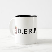 D.E.R.P. デュオのマグ ツートーンマグカップ (正面左)
