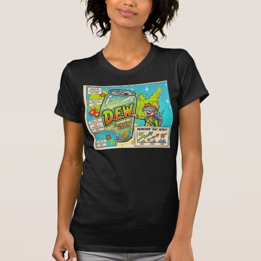 D.E.W.レポート Tシャツ (正面)