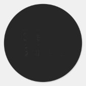 D G Is For Gianni Name Student Kindergarten  ラウンドシール (正面)