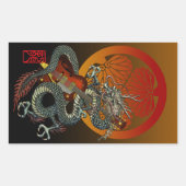 D-Guitar4 長方形シール (正面)