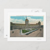 D & Hおよび仕訳帳の外部ビュー ポストカード (正面/裏面)