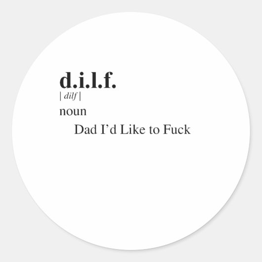 D.I.L.F. ラウンドシール (正面)
