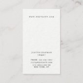 D I S A R Y 名刺 (裏面)