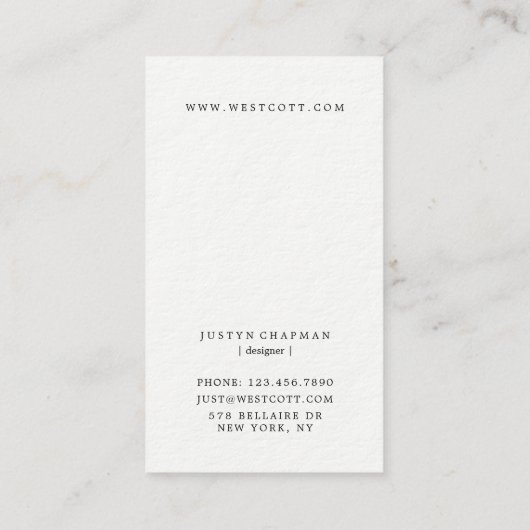 D I S A R Y 名刺 (裏面)