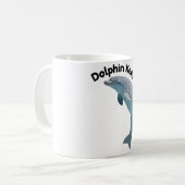 D is for Dolphin Keeper コーヒーマグカップ (正面左)