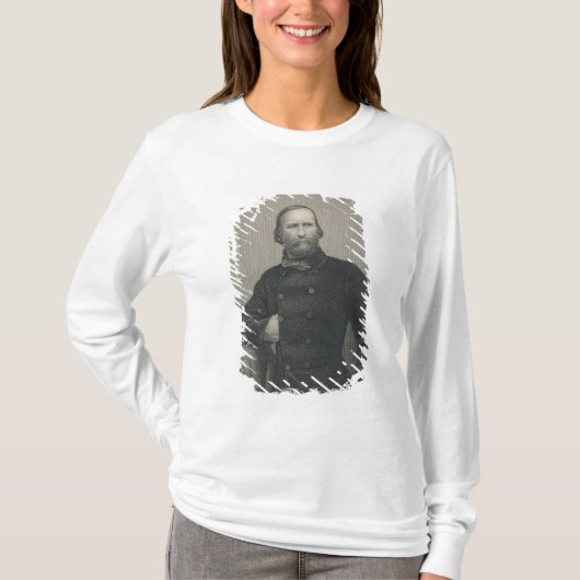 D.Jのポンド刻まれるジュゼッペ・ガリバルディ Tシャツ (正面)