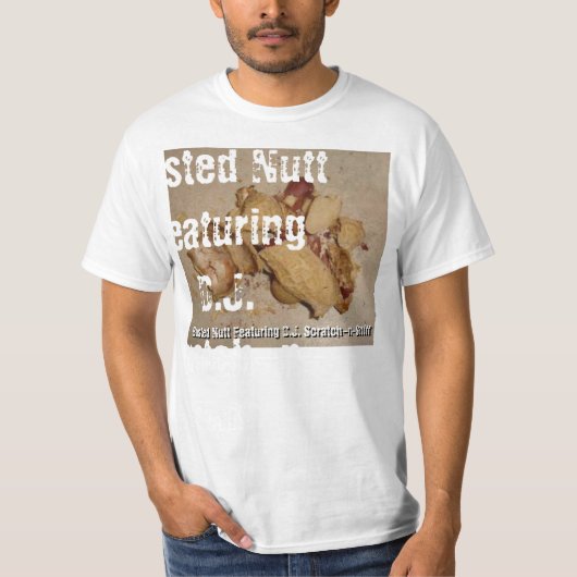 D.J.傷n Snifを特色にする破裂させたNutt… Tシャツ (正面)