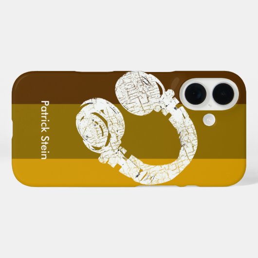d.j/dj/deejay Case-Mate iPhoneケース (裏面 (横))