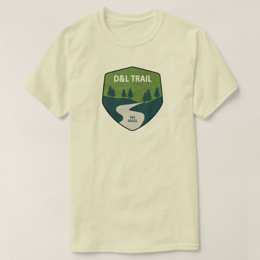 D&Lトレイル ペンシルベニア州 Tシャツ (デザイン正面)