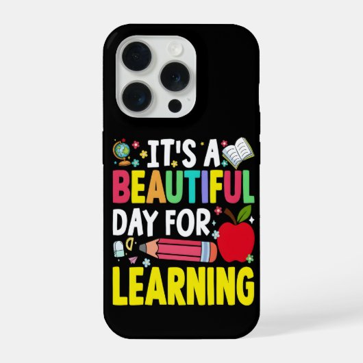 D LEARNIのすてきな一日 100日目 iPhoneケース (裏面)