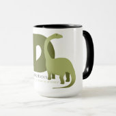 D like Diplodocus Mug マグカップ (正面右)