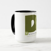 D like Diplodocus Mug マグカップ (正面左)