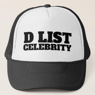 D LIST CELEBRITY キャップ