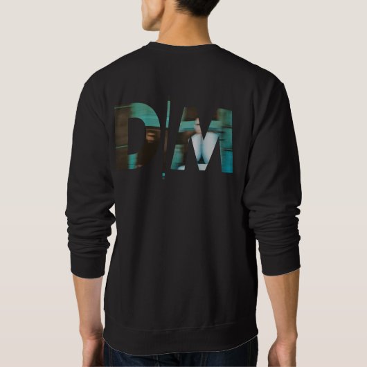 D|M青のEssense スウェットシャツ (裏面)