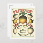 D.M.フェリー&株式会社ヴィンテージカニップシード広告ズ ポストカード (正面/裏面)