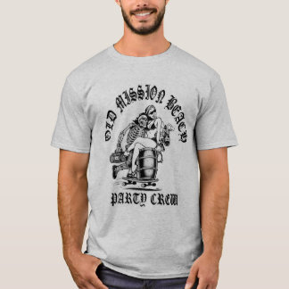 D MBのパーティーの乗組員色のTシャツ Tシャツ