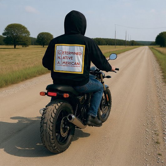 D.N.A - Determined Native American (y) パーカ