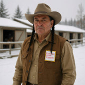 D.N.A - Determined Native American (y) 缶バッジ