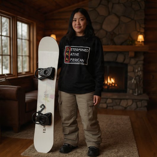 D.N.A. (RYBW) – アメリカの先住民を決定 Tシャツ