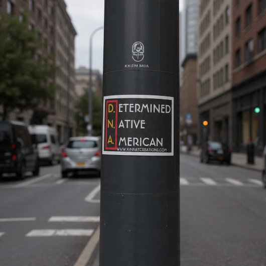 D.N.A. (RYBW) - Determined Native American シール