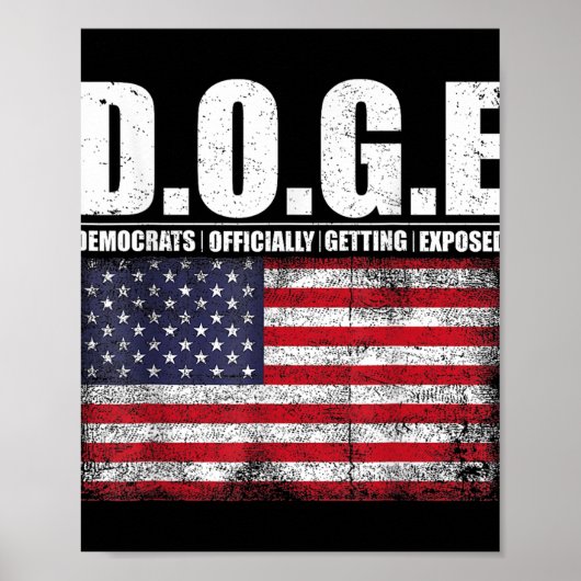 D.O.例えば、政府効率TのDoge部門 ポスター (正面)