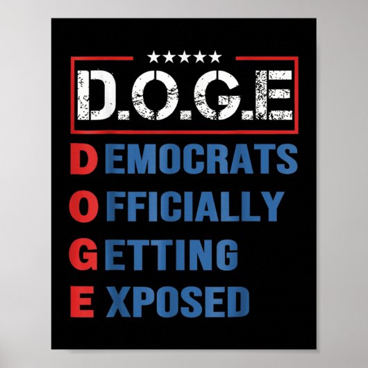 D.O.例えば、政府効率UのDoge部門 ポスター (正面)