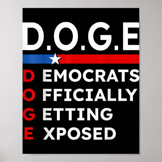 D.O.例えば、政府効率UのDoge部門 ポスター (正面)
