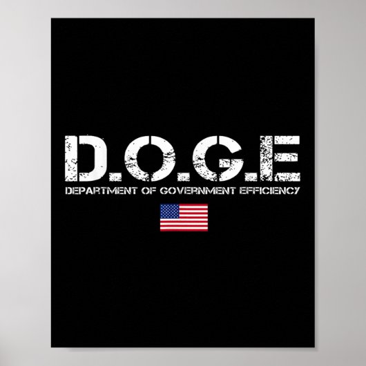D.O.例えば、政府効率UのDoge部門 ポスター (正面)