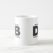 D.O.B LOGOTYPE コーヒーマグカップ (中央)