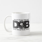 D.O.B LOGOTYPE コーヒーマグカップ (左)