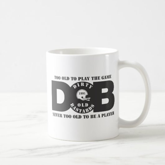 D.O.B LOGOTYPE コーヒーマグカップ (右)