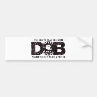 D.O.B Vintage collection バンパーステッカー
