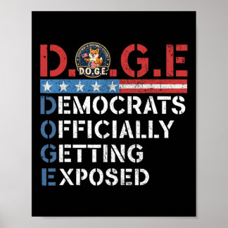 D.o.g.e ドージ 政府効率化局 T ポスター