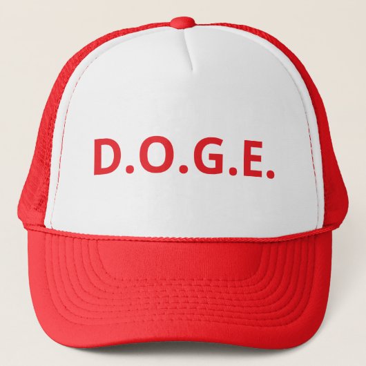 D.O.G.E – 政府の効率性の部門カスタム キャップ (正面)